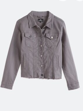 Prosperity Dolly Fray Hem Jacket (stitch fix)